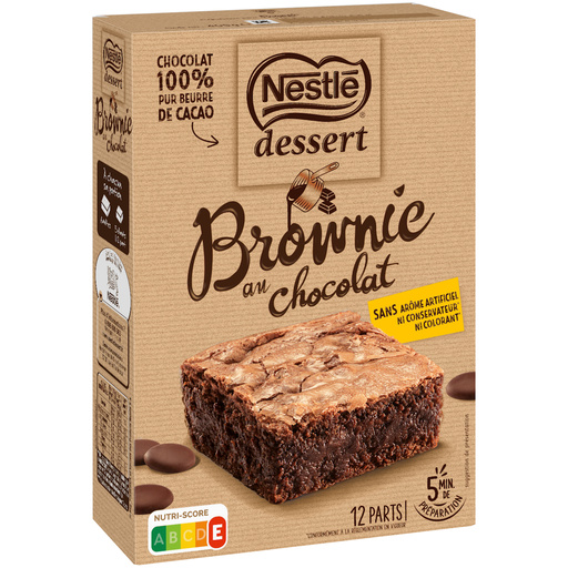 Nestle Dessert Preparation Brownie Au Chocolat G Croquons La Vie