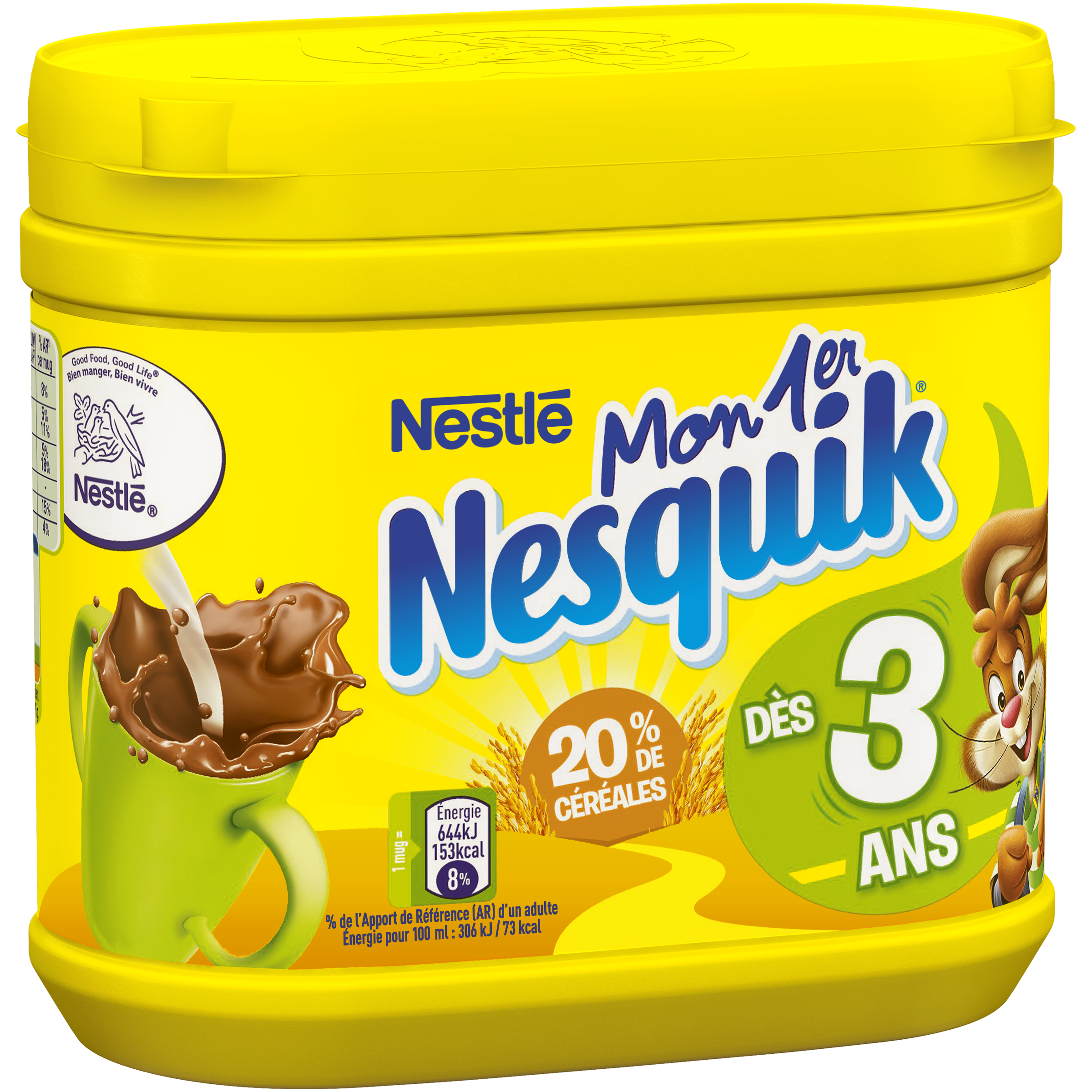 Mon 1er Nesquik Poudre Cacaotee Boite 350g
