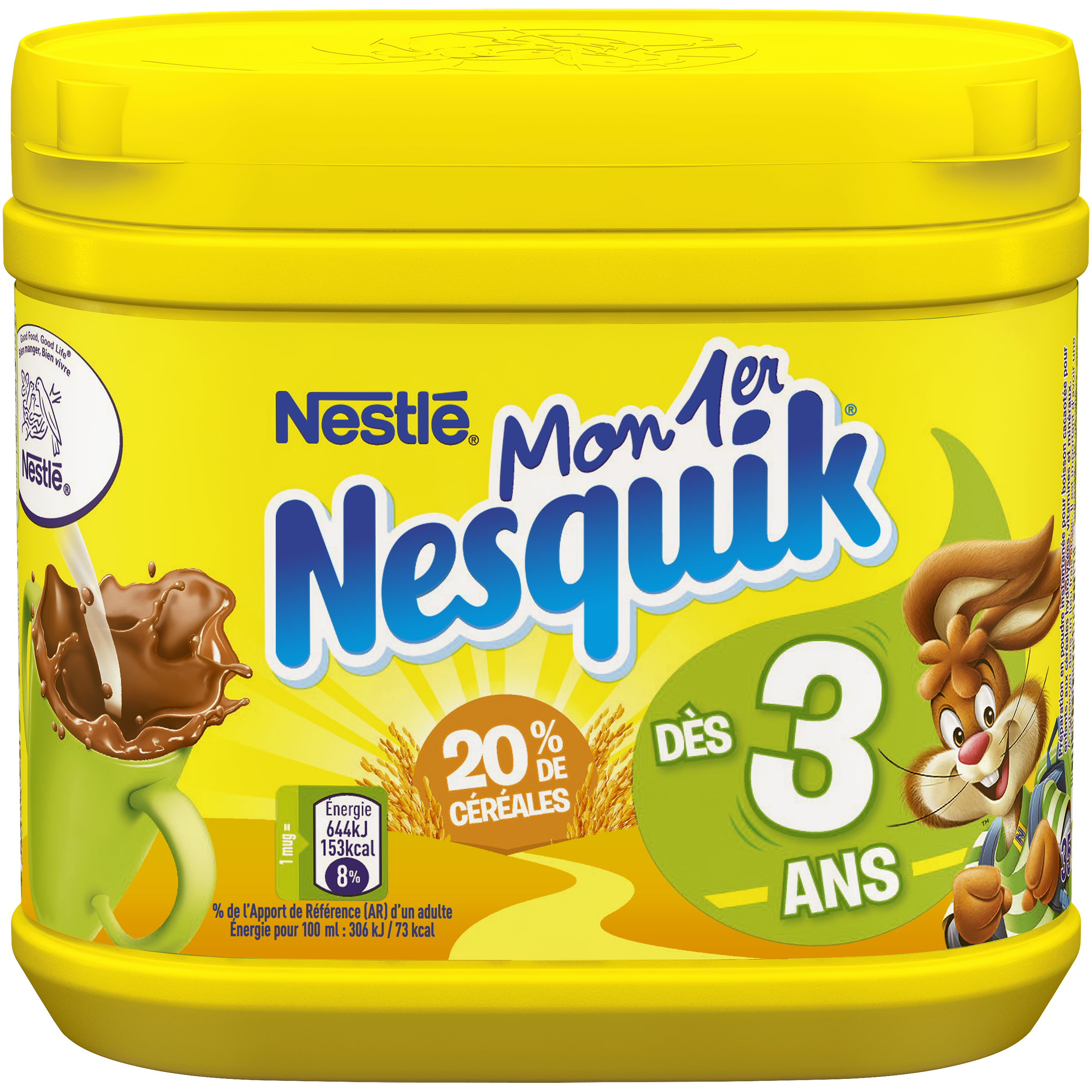 Mon 1er Nesquik Poudre Cacaotee Boite 350g