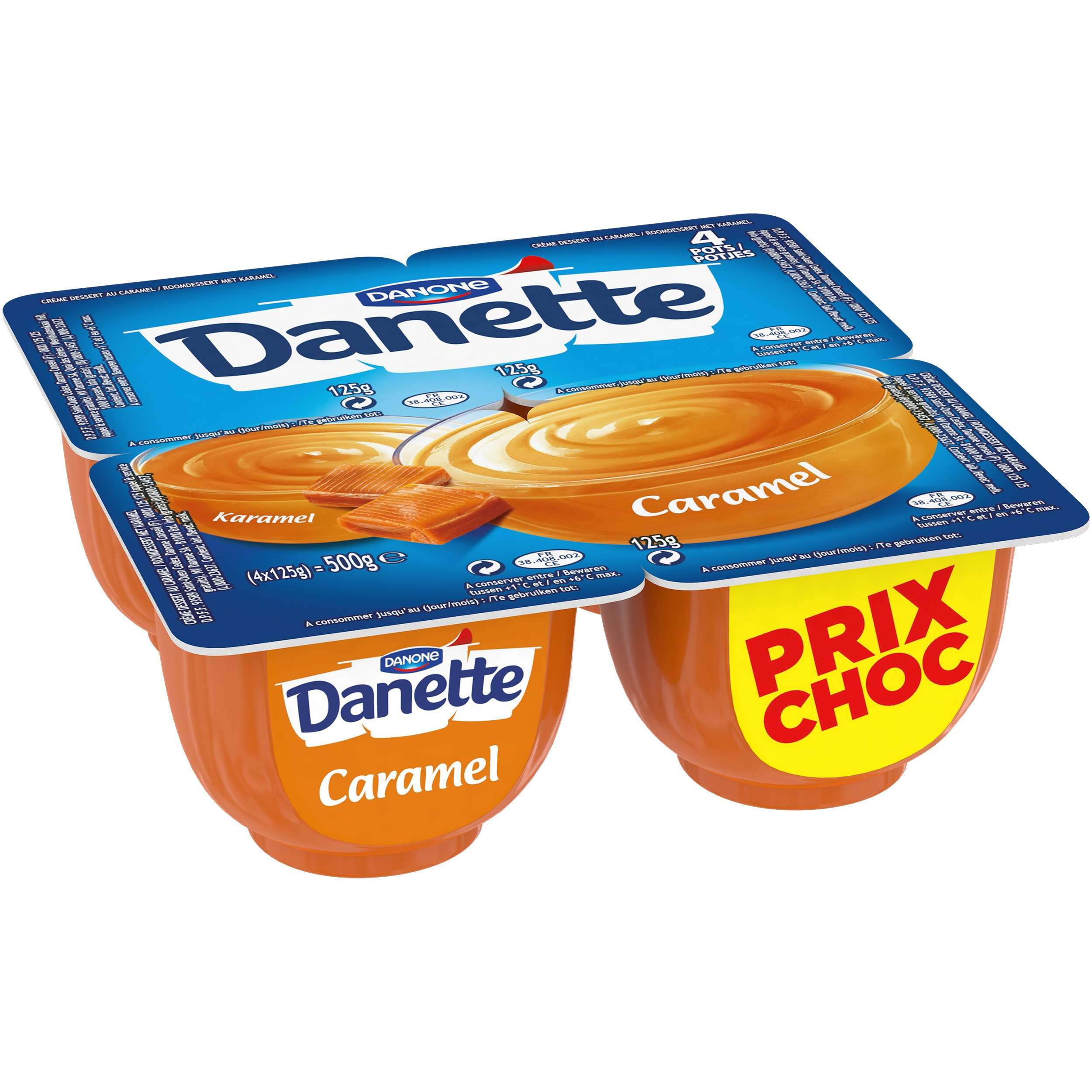 Danette Caramel X4 Prix Choc Danette X4 Shoptimise
