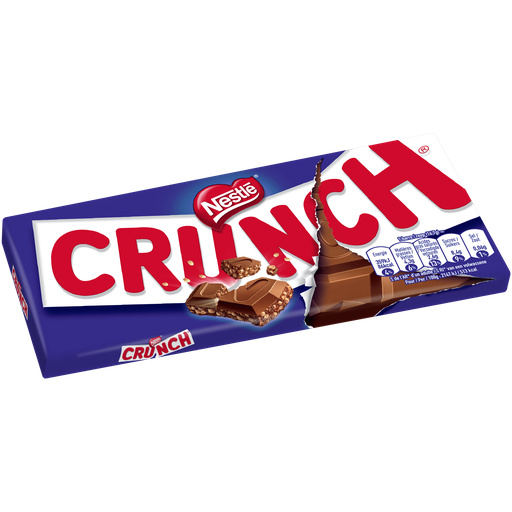 Crunch Lait Tablette 100g Croquons La Vie