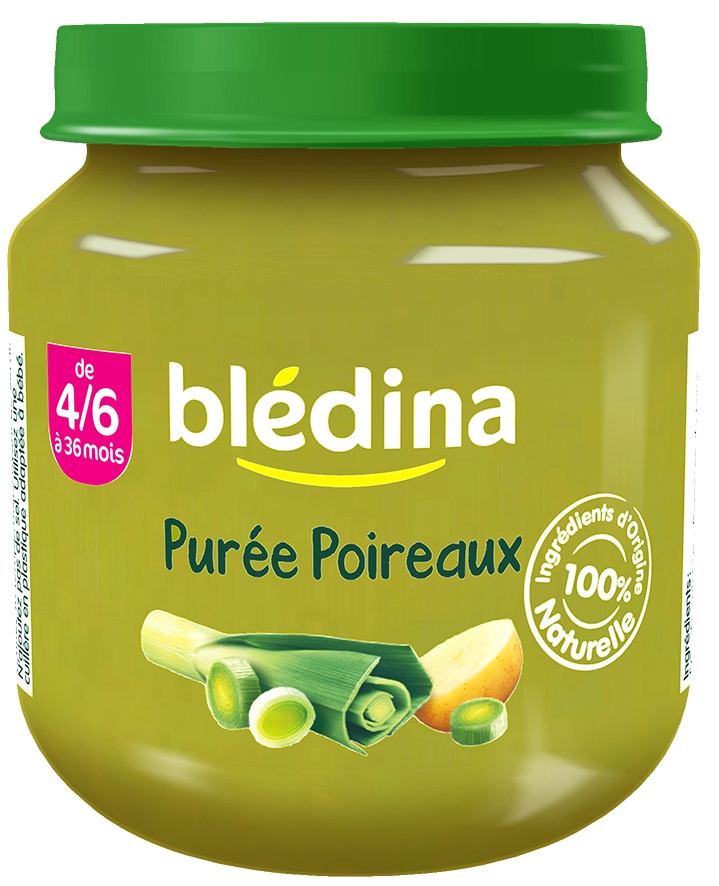 Bledina Pots 1x130g Puree Poireaux Des 4 6 Mois Bledina 1x130g Shoptimise
