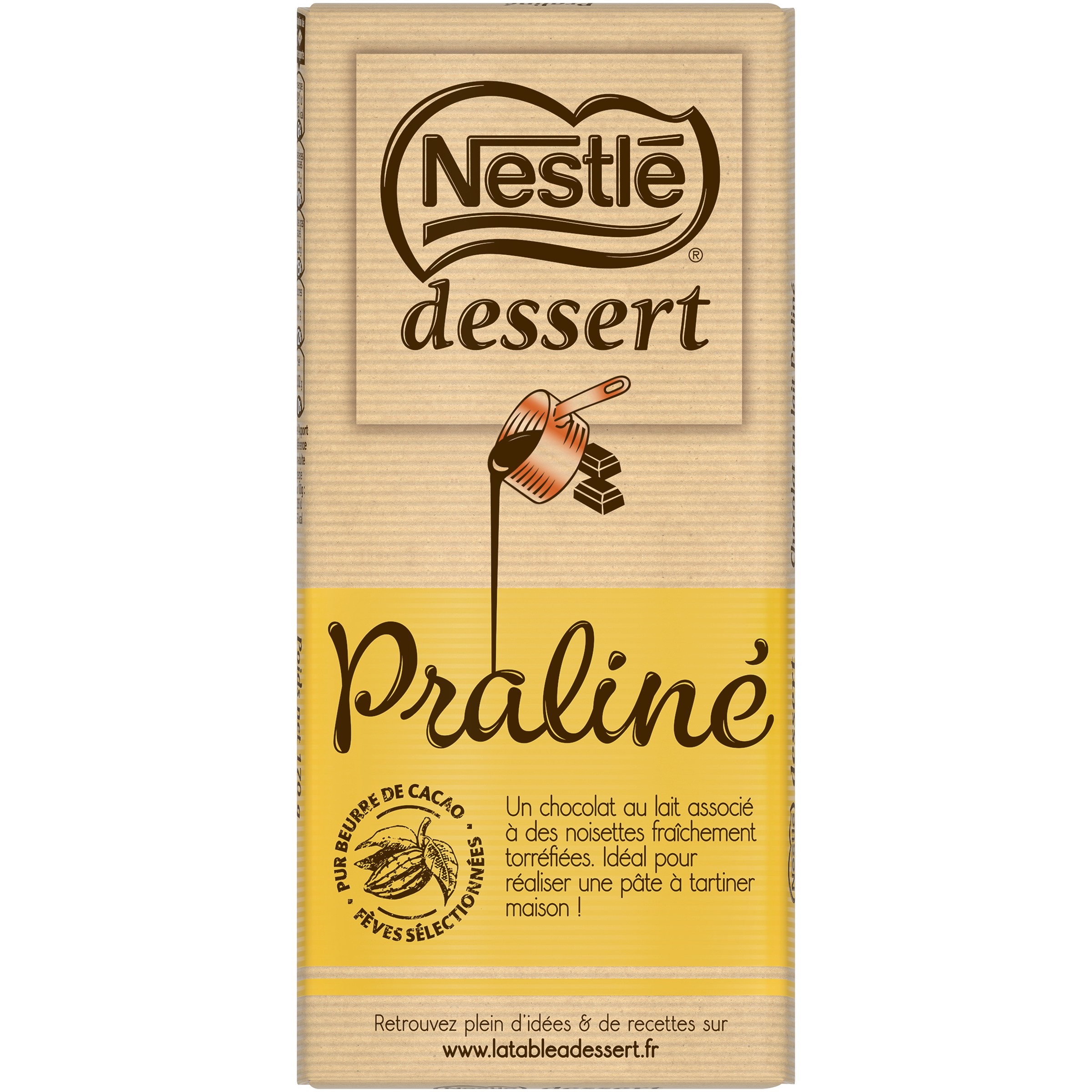 Nestle Dessert Chocolat Au Lait Praline 170g Croquons La Vie