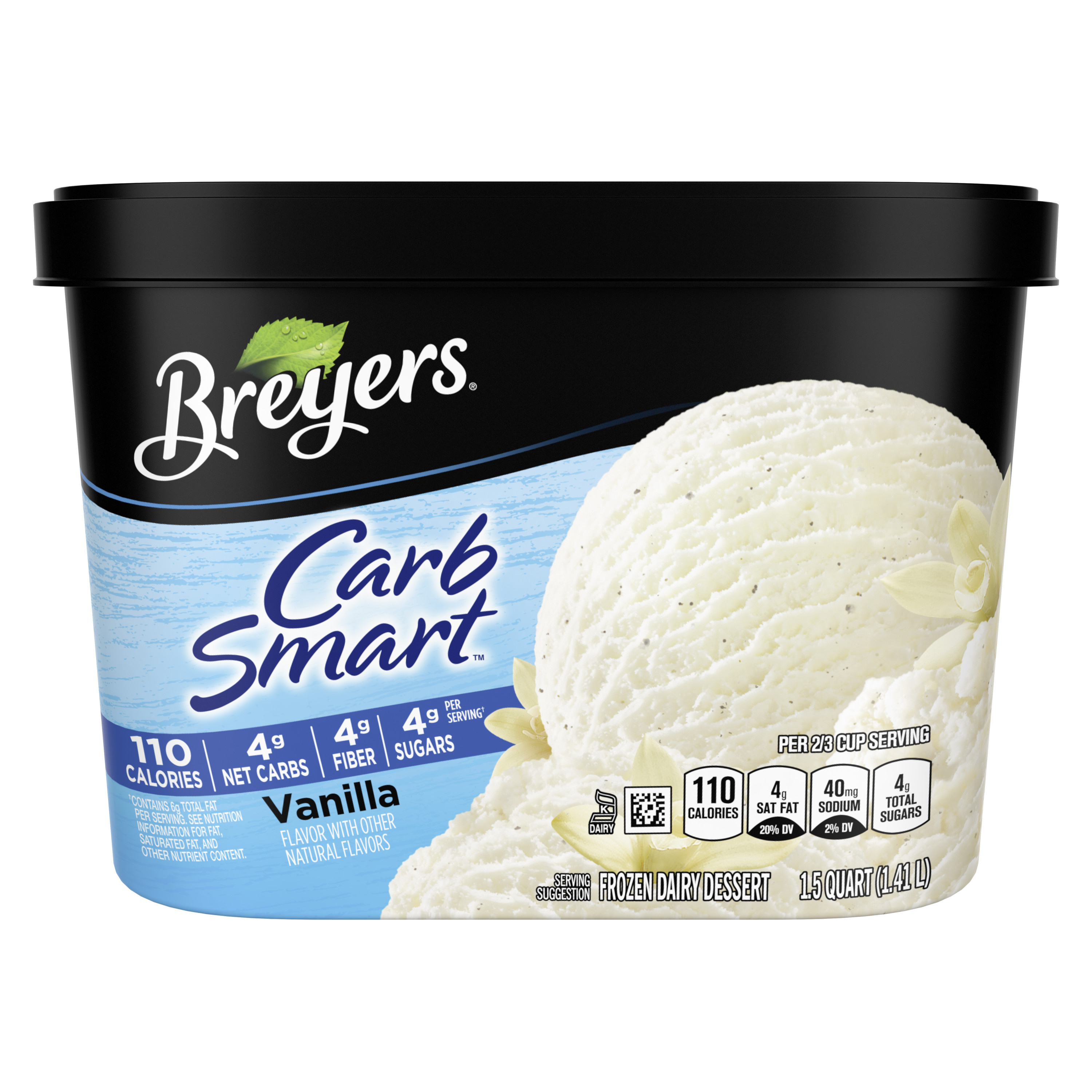 Vanilla Flavor Frozen Dairy Dessert
