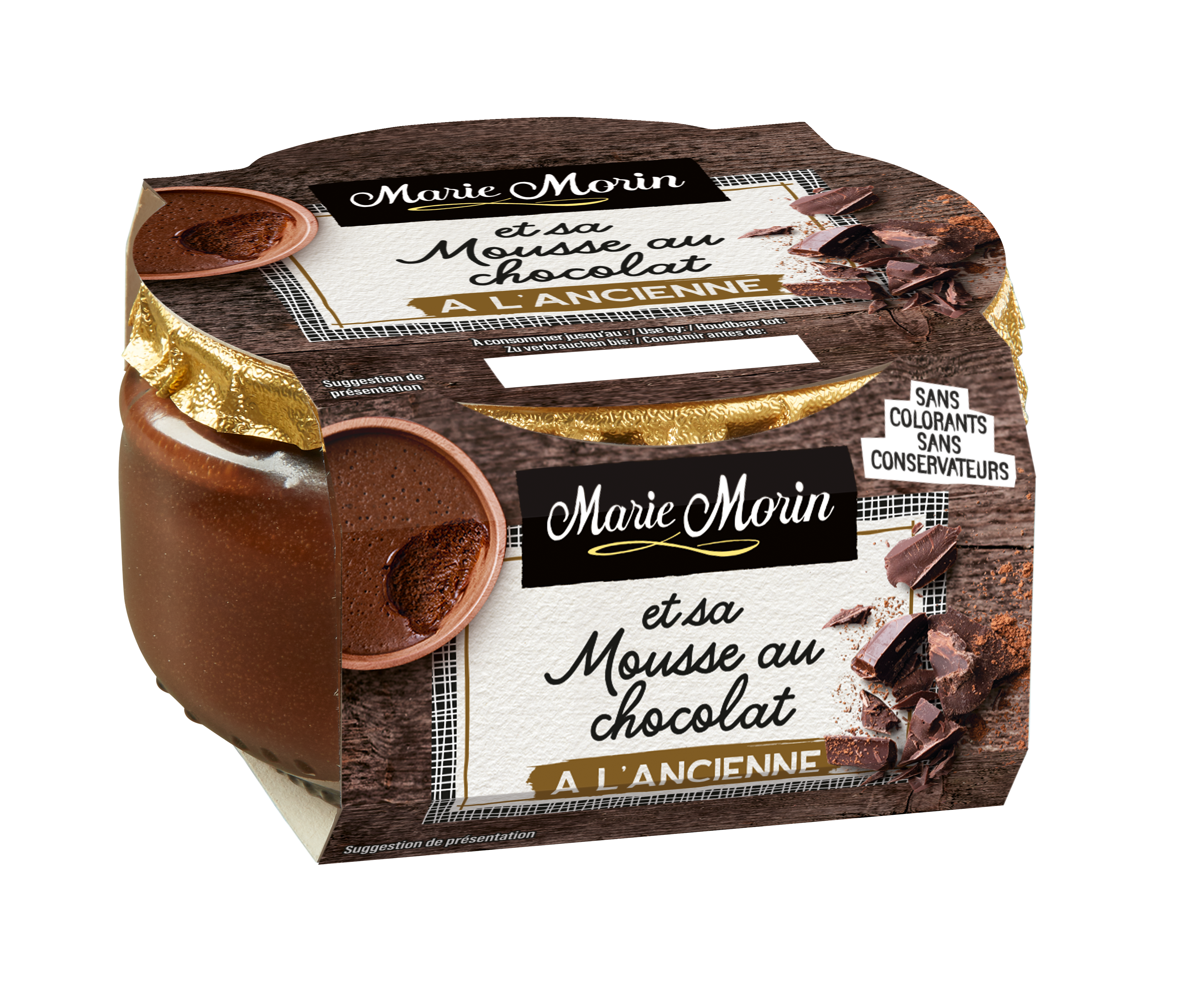 Marie Morin - Marie mousse au chocolat à l'ancienne