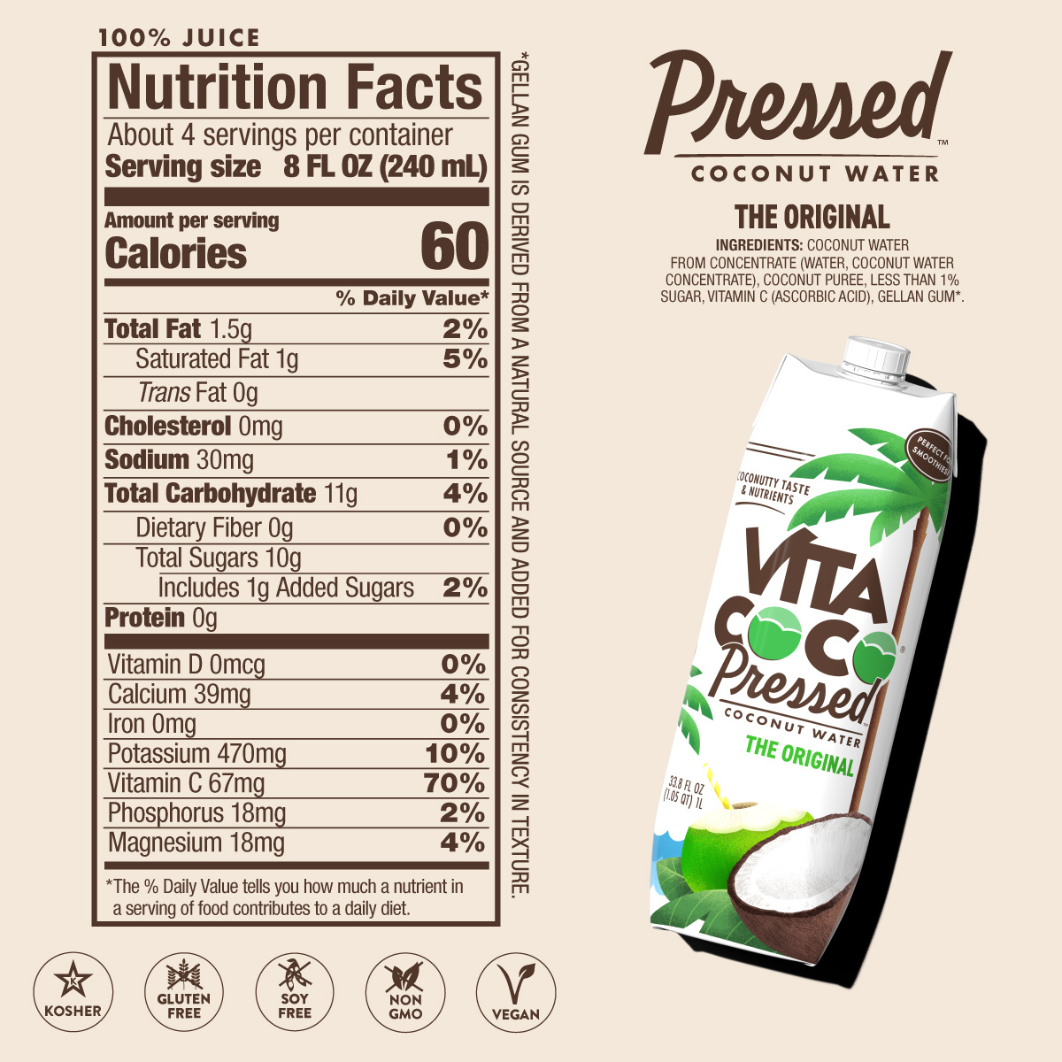 Pressed Coconut Water