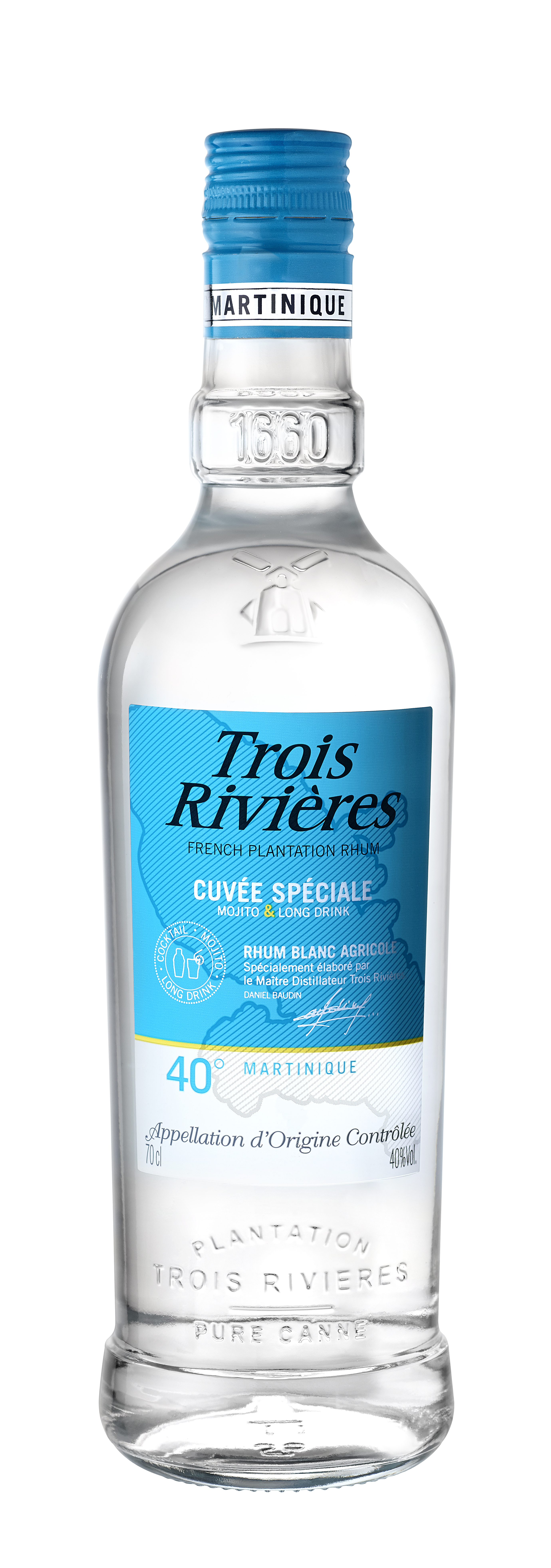 Trois Rivières - Rhum blanc cuvée spéciale mojito (700 ml)