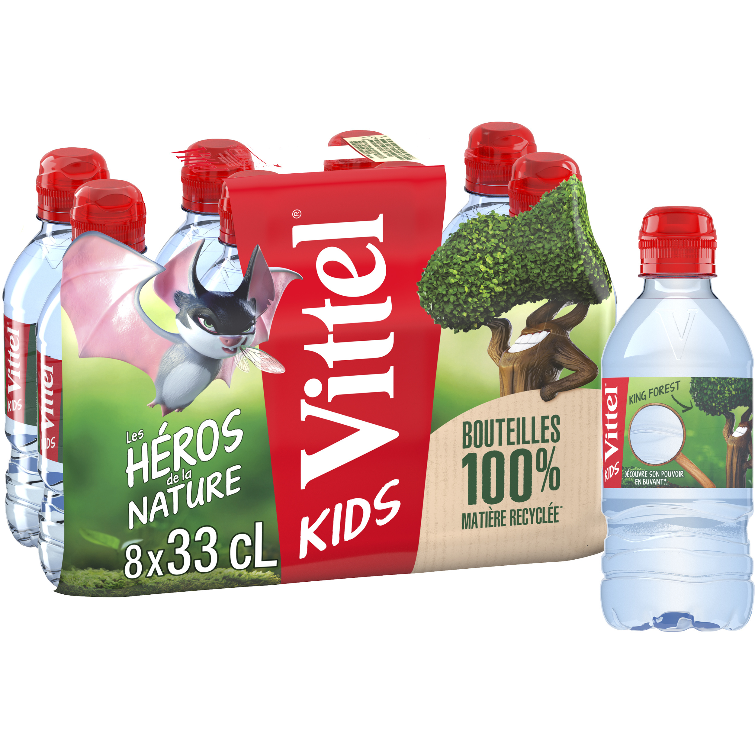 Vittel Eau Minerale Naturelle 8x33cl Croquons La Vie