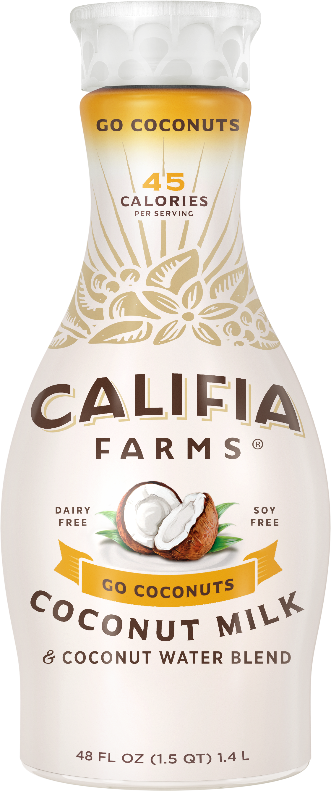 COCONUT MILK & COCONUT WATER BLEND, GO COCONUTS