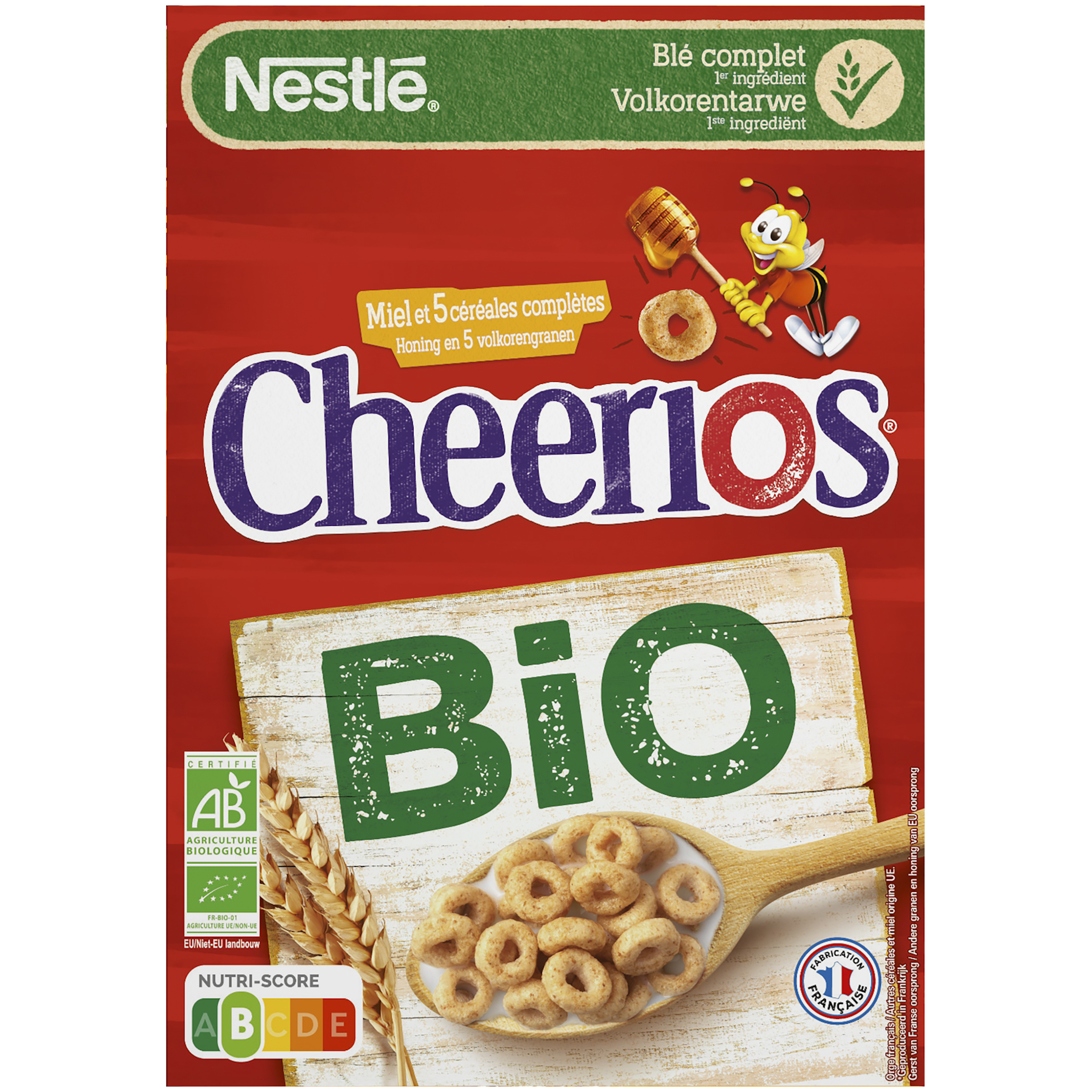 Nestle Cheerios Bio Cereales 375g Croquons La Vie