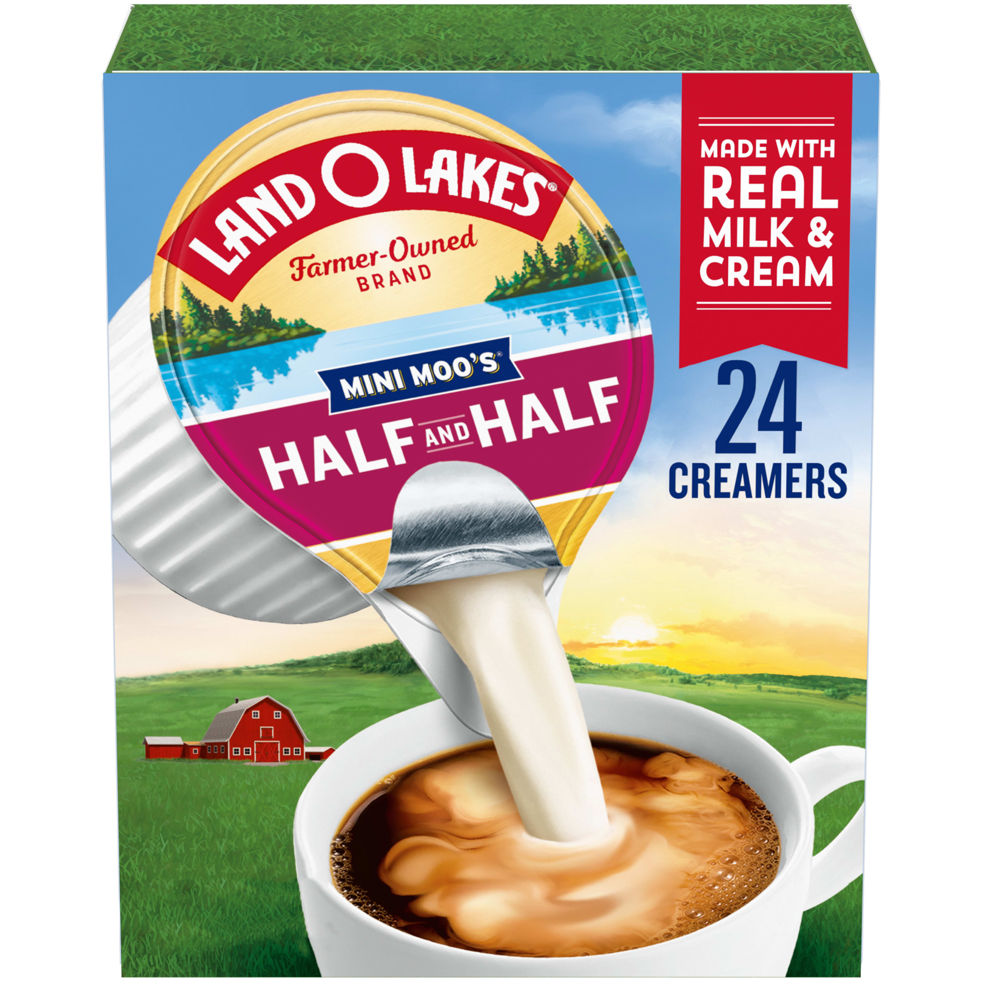Half & Half Dairy Creamers
