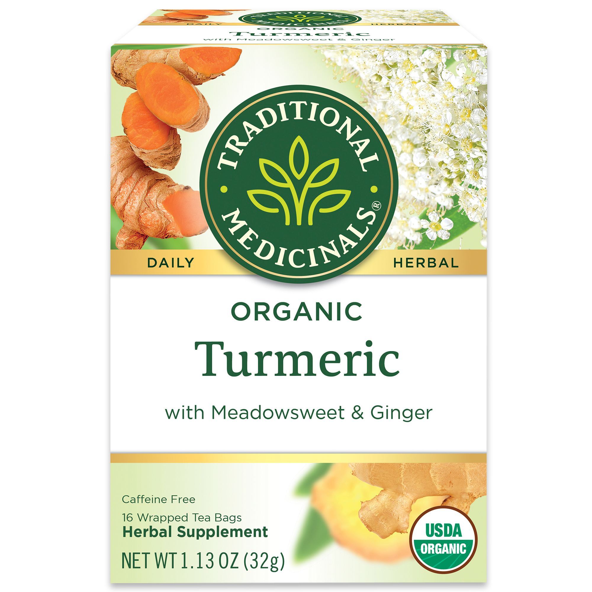 Organic Turmeric with Meadowsweet & Ginger