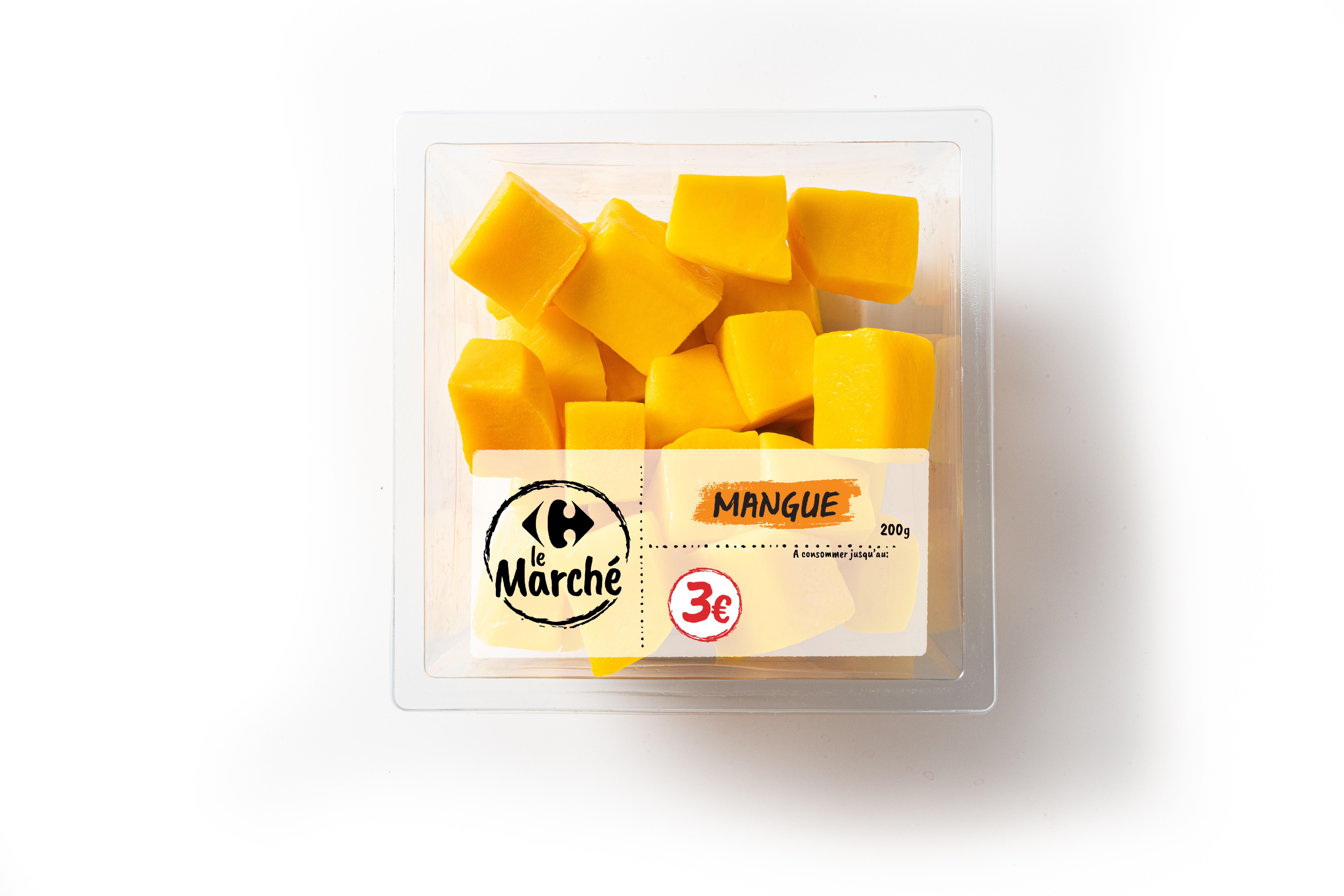 Carrefour Le Marché - Dés de mangue