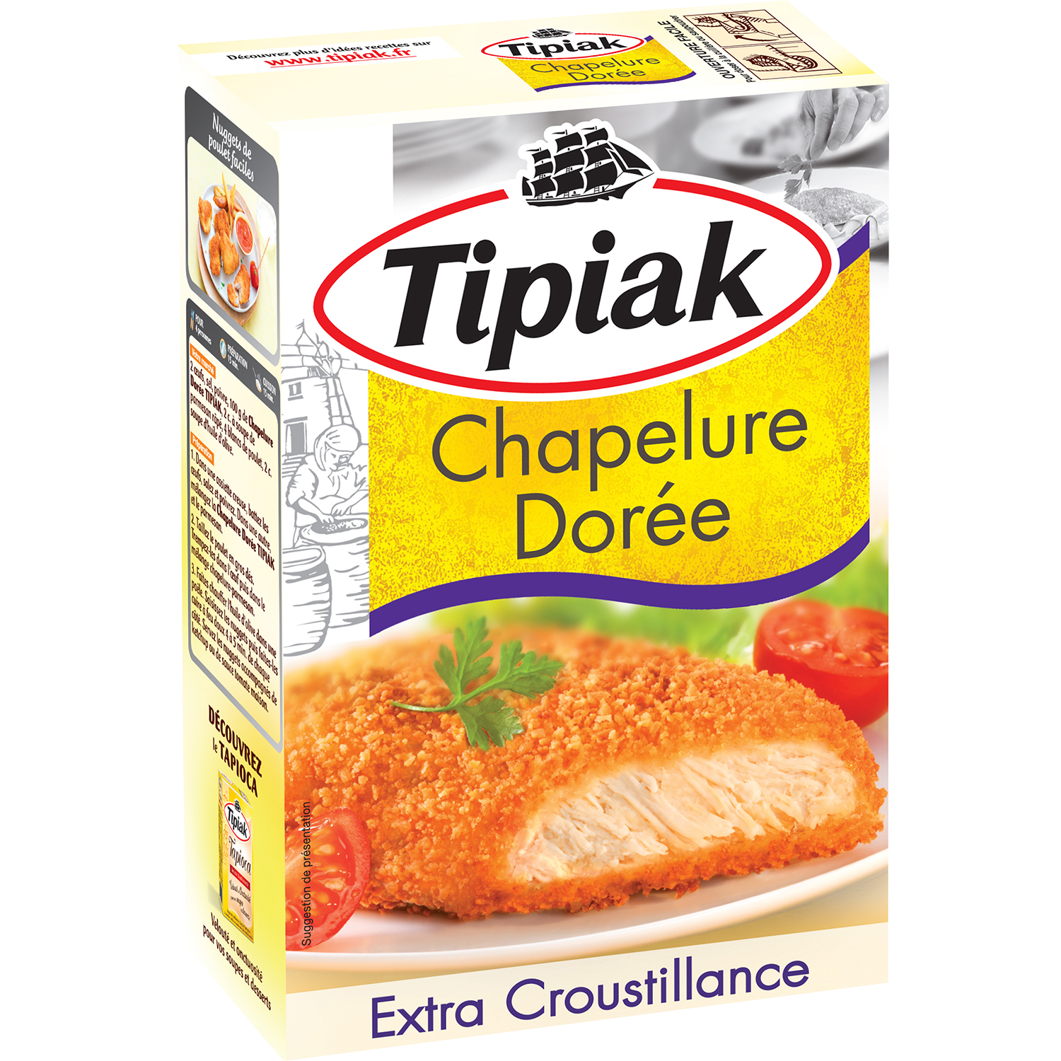 Tipiak - Chapelure dorée (250g)