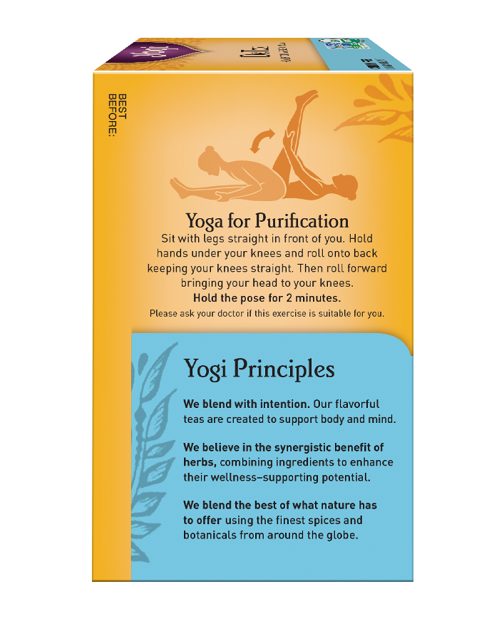 Yogi Caffeine Free Detox Tea Bags Herbal Supplement