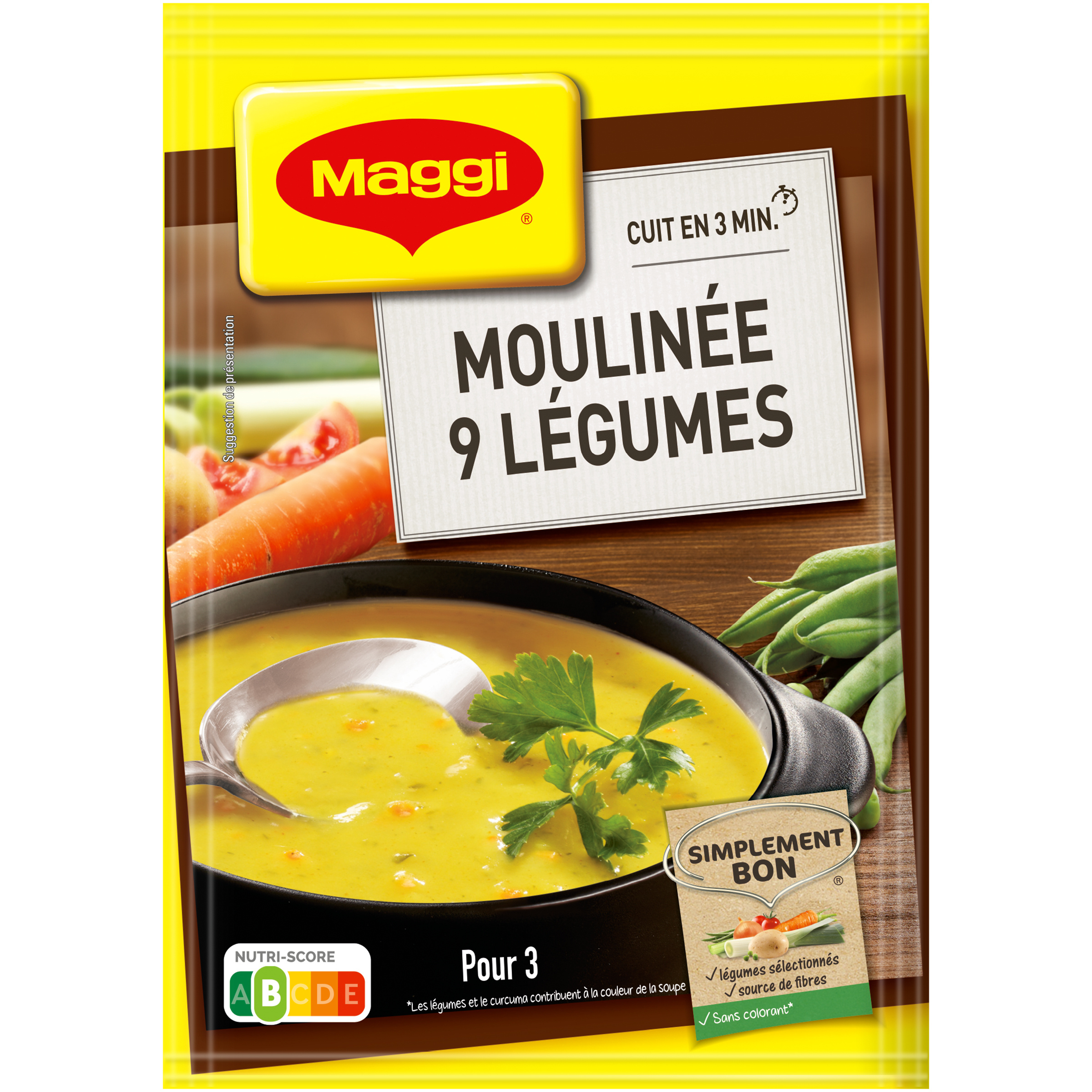 Maggi Saveur A L Ancienne Soupe Moulinee 9 Legumes 84g