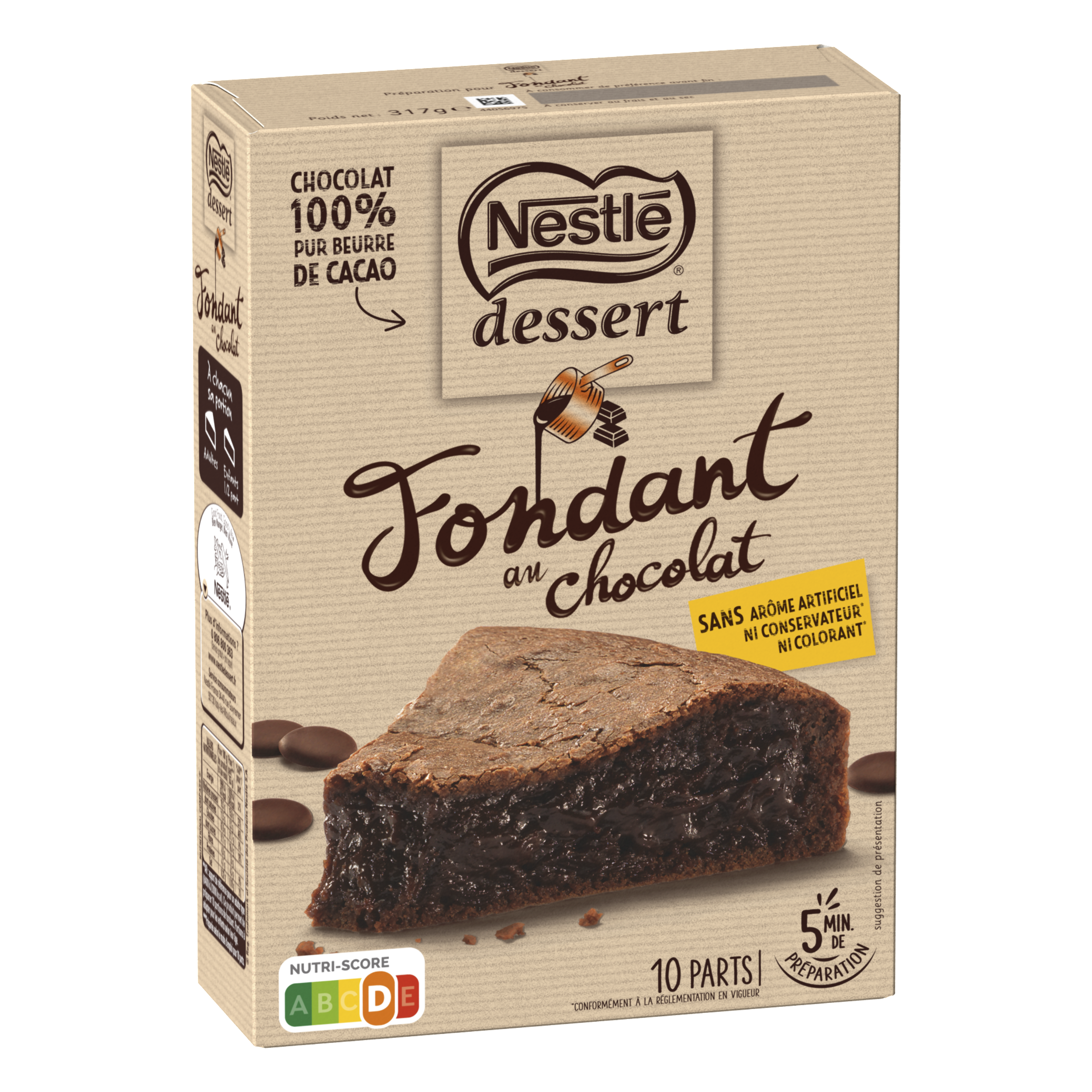 Recette Fondant Au Chocolat Nestle