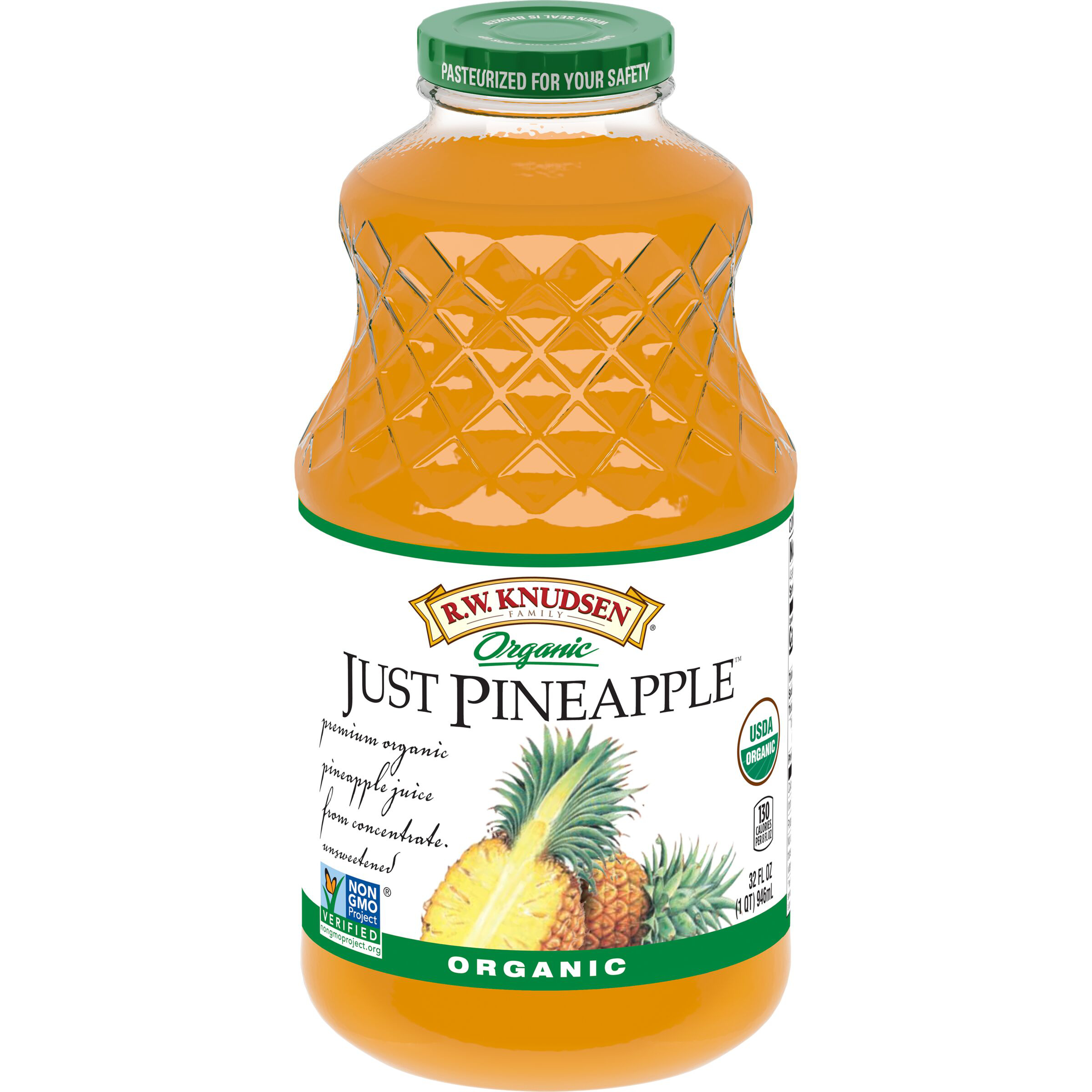 Just Pineapple Premium Organic Pineapple Juice From Concentrate
