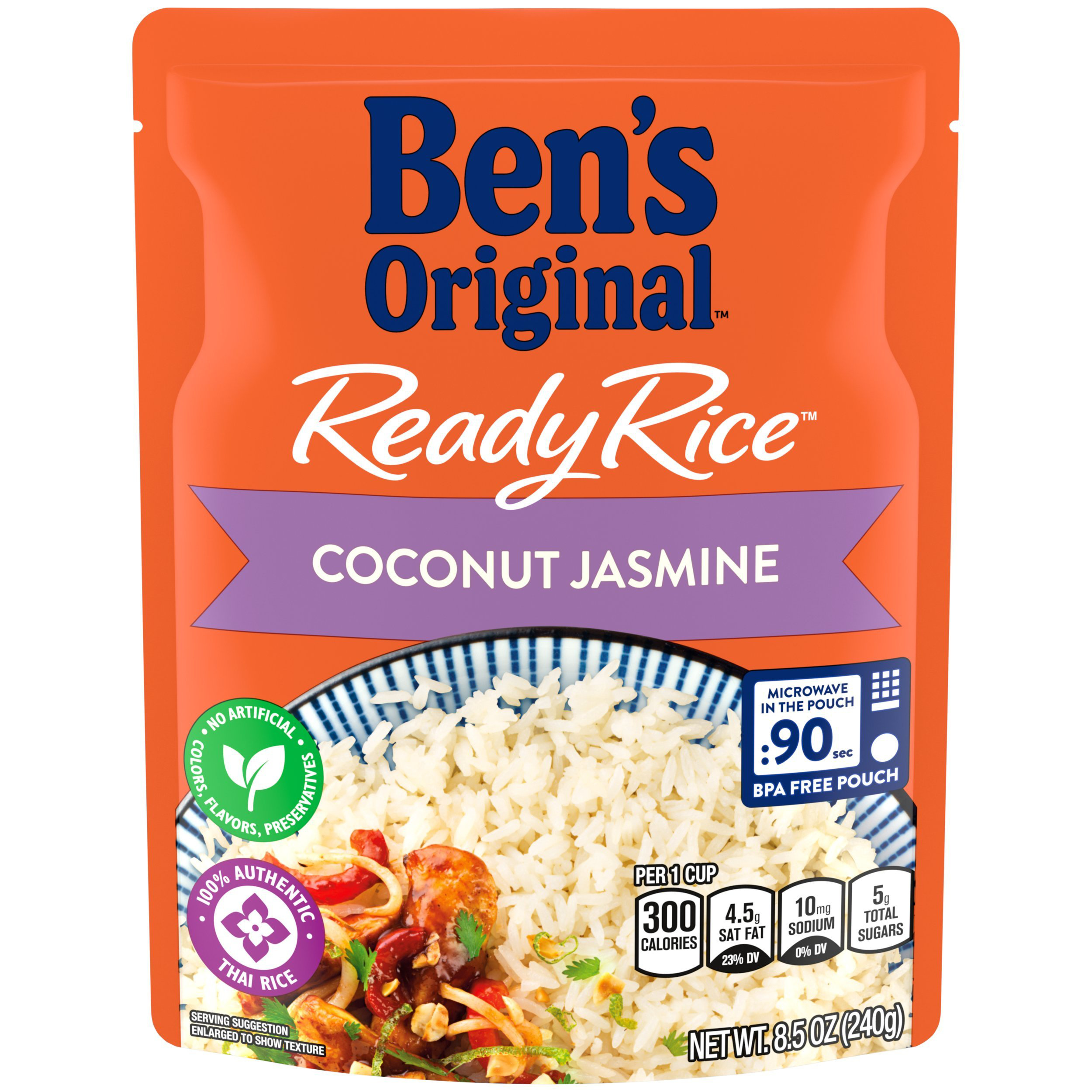 Ben's Original Ready Rice Coconut Jasmine Rice