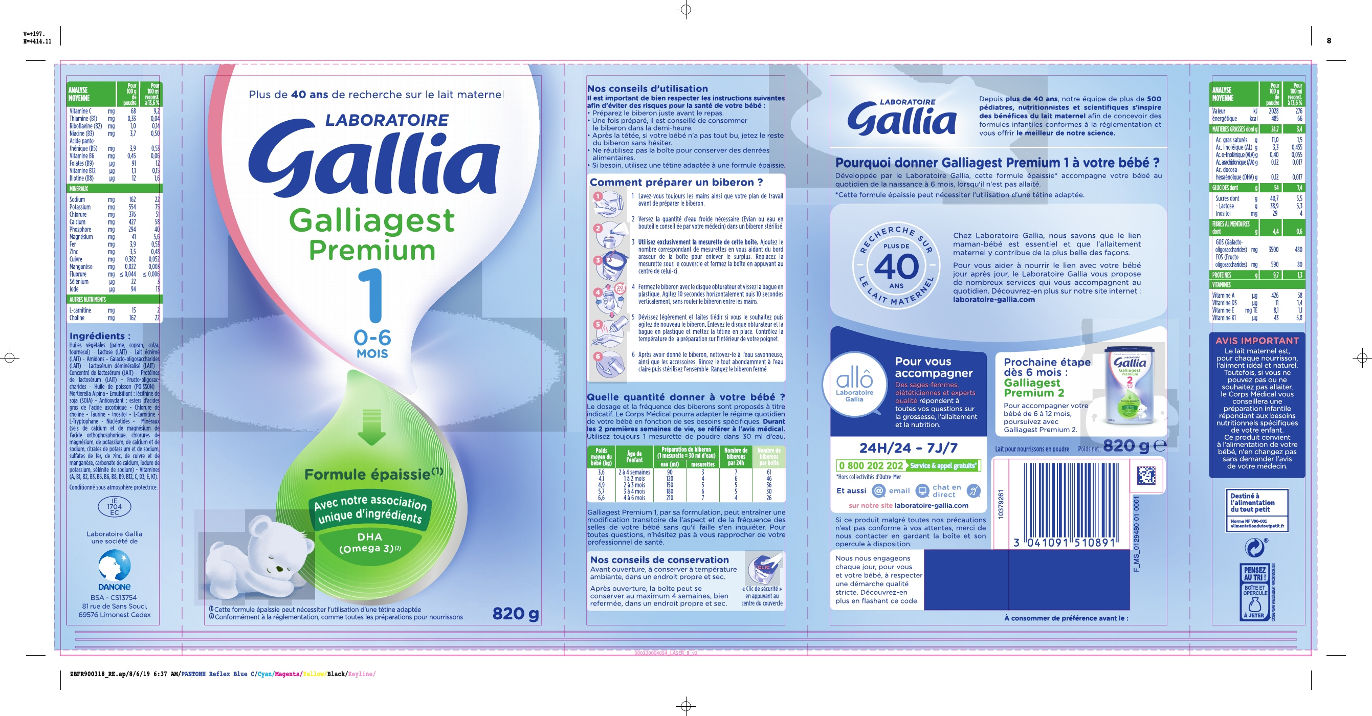 Lait 1er age GALLIA Comparez vos produits alimentation bébé au meilleur prix chez Shoptimise