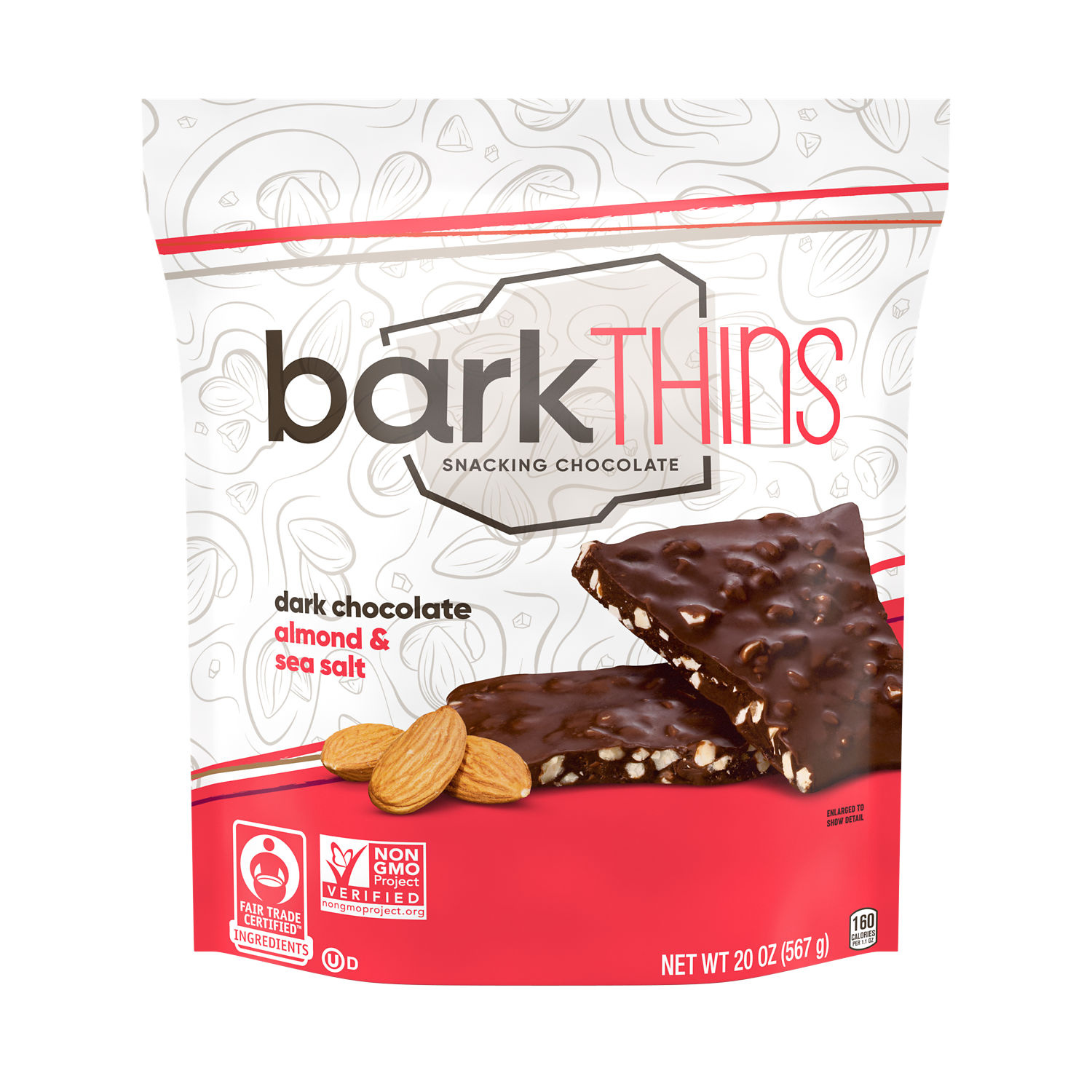 Almond with Sea Salt Dark Chocolate
