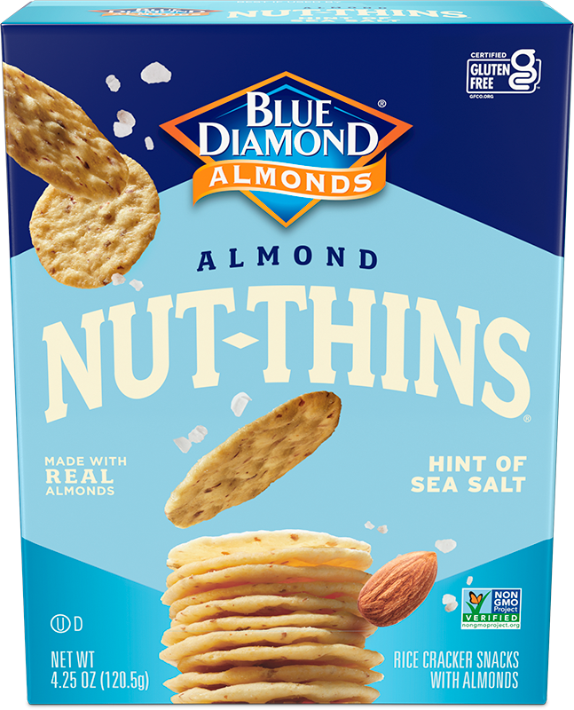 Hint of Sea Salt Almond Rice Cracker Snacks