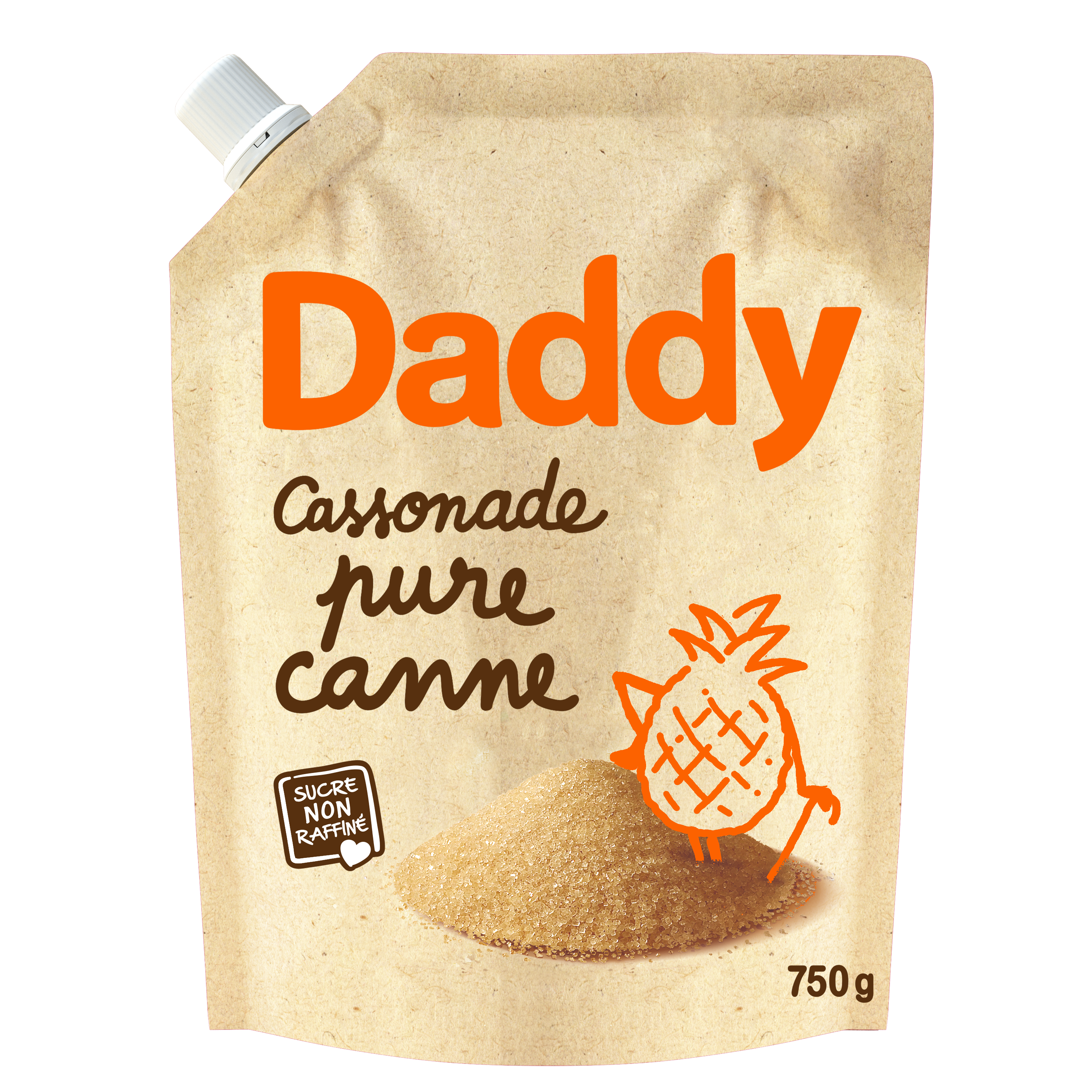 Daddy - Cassonade pure canne kraft