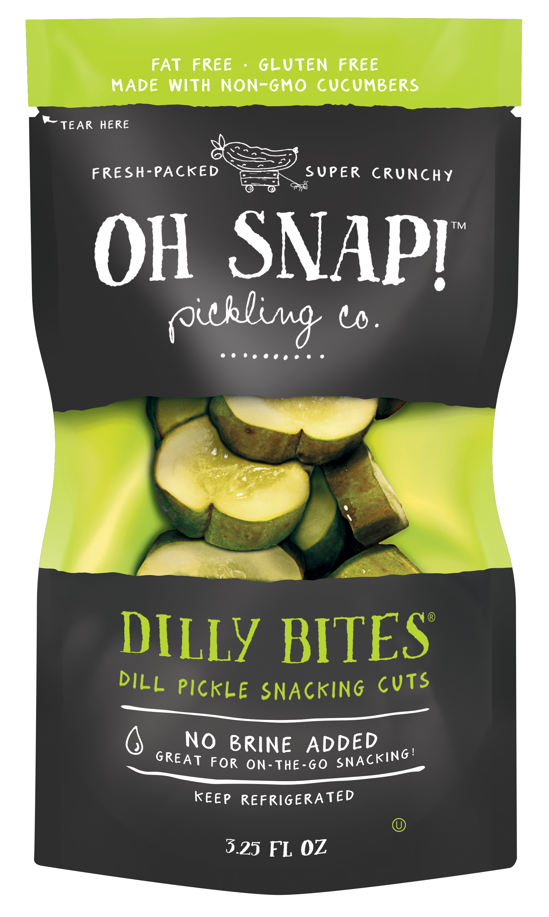 Dilly Bites Fresh Dill Pickle Snacking Cuts