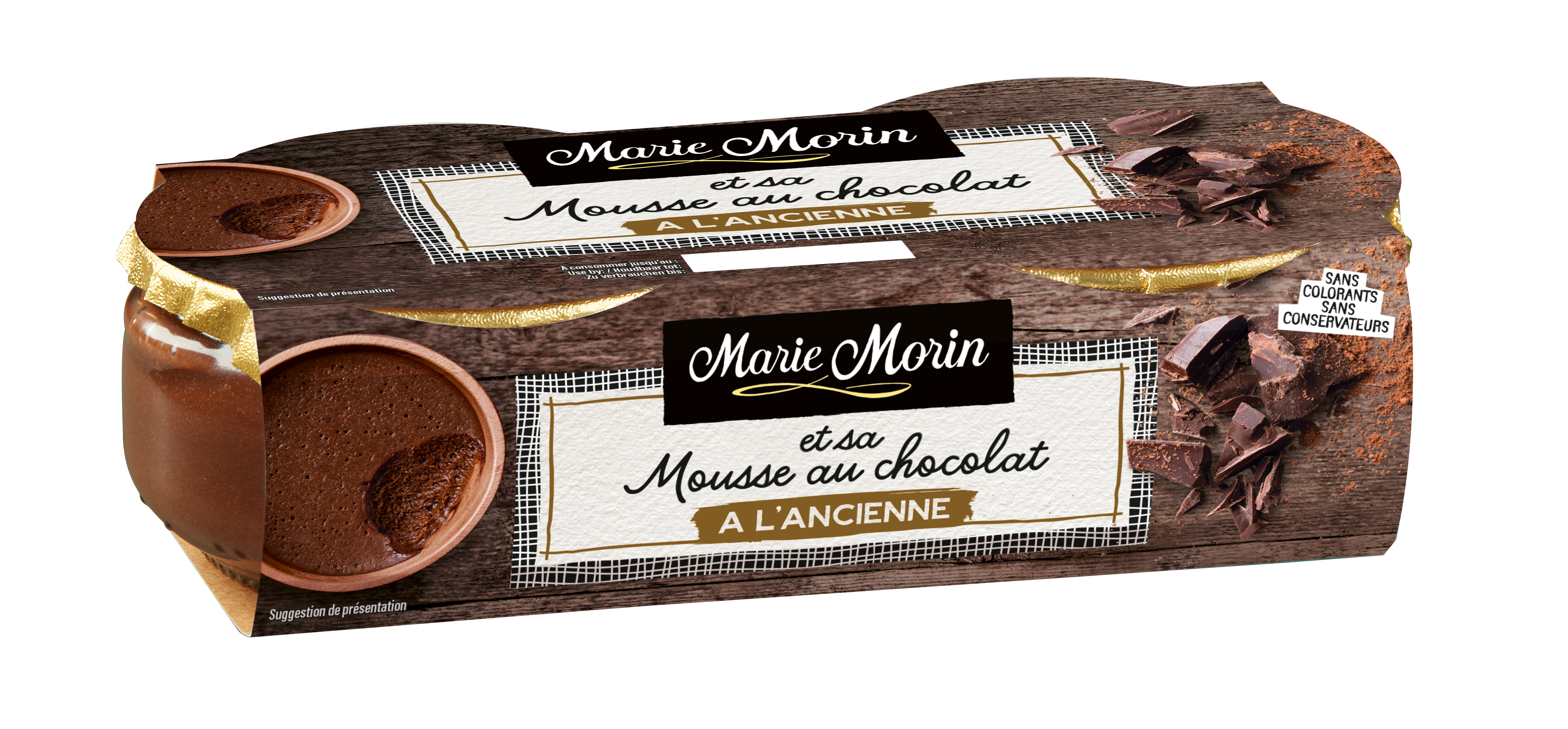 Marie Morin - Mousse au chocolat à l'ancienne
