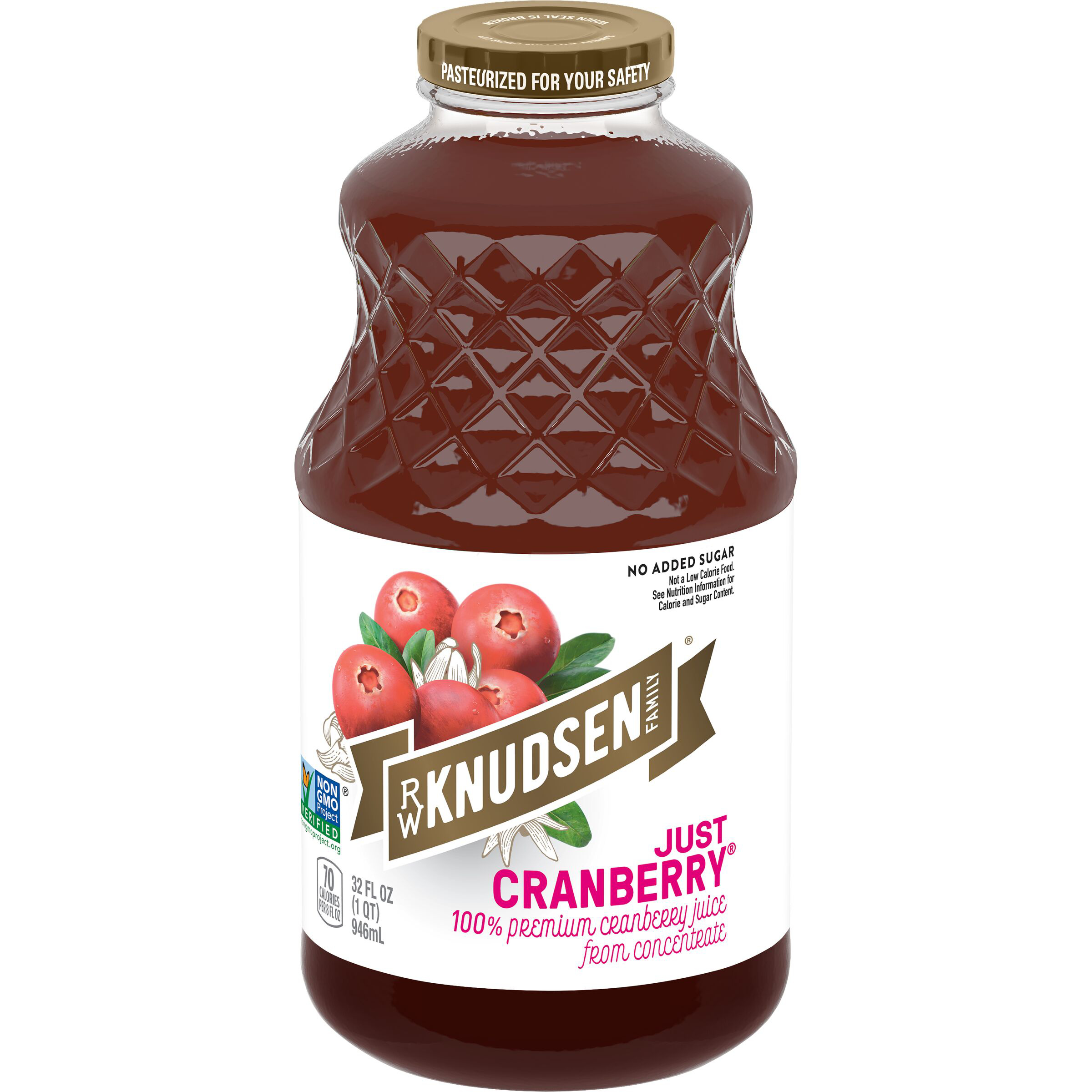100% Just Cranberry Premium Cranberry Juice From Concentrate