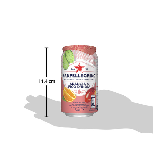 SAN PELLEGRINO Boisson pétillante au jus d'orange et de figue de