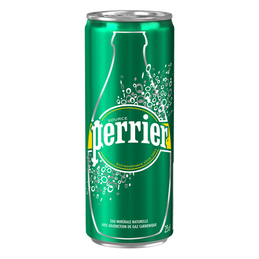 PERRIER eau minérale gazeuse nature 25cl Croquons la vie