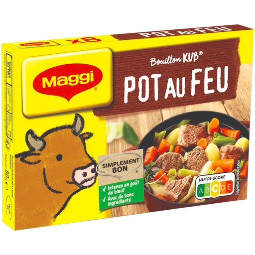 MAGGI Bouillon KUB Potaufeu 80g
