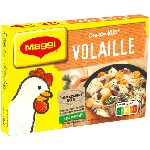 MAGGI Bouillon KUB Volaille 80g | Croquons La Vie